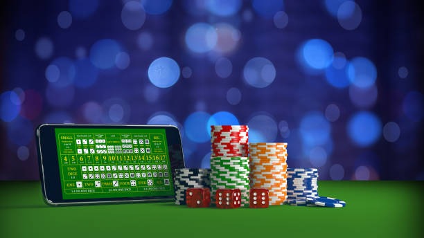 Blackjack table layout with dealer and player cards visible